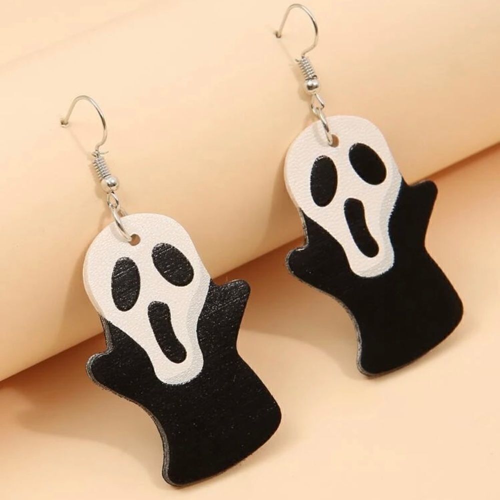 Scream Movie Earrings 